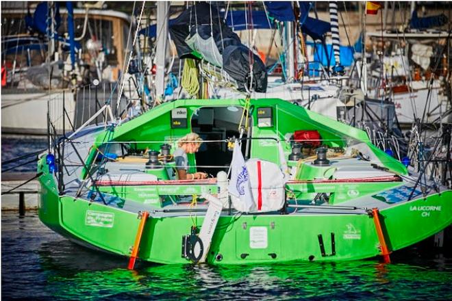 Racing Two-Handed, Miranda Merron on Class40, Campagne de France - RORC Transatlantic Race © RORC / James Mitchell